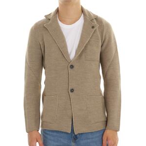 GIACCA IN MAGLIA SABBIA